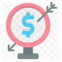 Finance Target  Icon