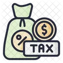 Finance Tax Money Bag Bag Icon