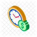 Time Money Coin Icon