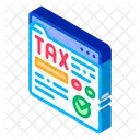 Tax Web Site Icon
