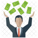 Businessman Financer Investor Icon