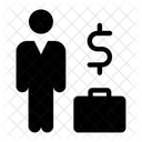 Man Business Dealing Icon