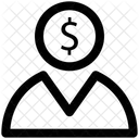 Entrepreneurship Financial Dollar Sign Icon