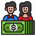 Financer Man Woman Icon