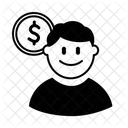 Usd Man Pen Draw Icon