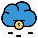 Nube Financiacion Dinero Icon