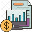 Financial Modeling Analysis Icon