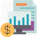 Financial Modeling Analysis Icon