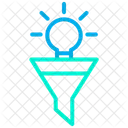 Funnel Filter Sorting Idea Icon
