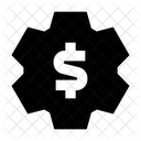 Financial Gear Cog Icon