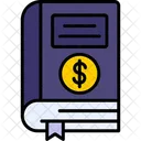 Financial Book Education Icon