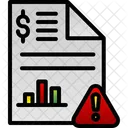 Financial Graph Investment Icon