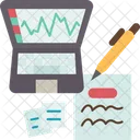 Financial Learning Market Icon