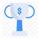Financial Achievement Business Achievement Business Success Icon