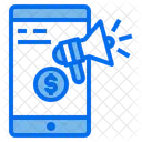 Smartphone Speaker Money Icon
