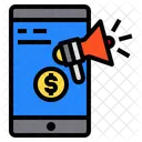 Smartphone Speaker Money Icon
