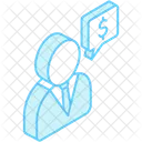 Financial Advisor Consultant Planning Icon