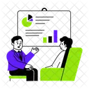 Financial Advisor Consultation Planning Icon