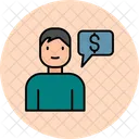 Financial Advisor Business Support Icon