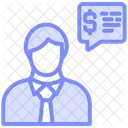 Financial Advisor Wealth Management Investment Icon