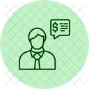 Financial Advisor Wealth Management Investment Icon