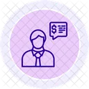 Financial Advisor Wealth Management Investment Icon