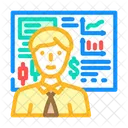 Financial Advisor Budget Icon