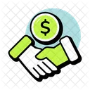 Financial Agreement  Icon