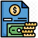 Financial Amount  Icon