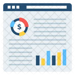 Financial Analysis  Icon