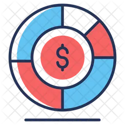 Financial analysis  Icon