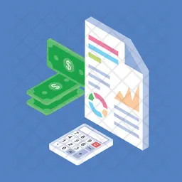 Financial Analysis  Icon