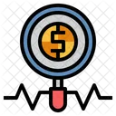 Financial Analysis Financial Research Financial Search Icon