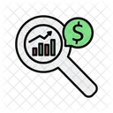 Analysis Analytics Financial Icon