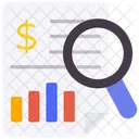 Financial Analysis  Icon