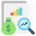 Economy Statistics Data Icon