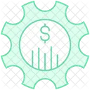 Financial Analysis Ratios Interpretation Icon