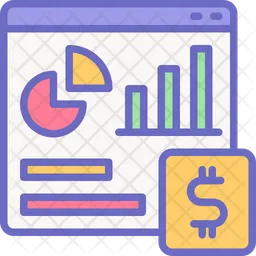 Financial Analysis Website  Icon