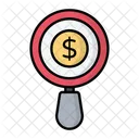 Financial Analytic Currency Finance Icon