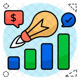 Financial Analytics  Icon