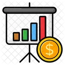 Data Reporting Business Statistics Data Analytics Icon
