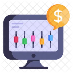 Financial Analytics  Icon