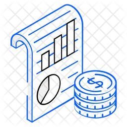 Financial Analytics  Icon