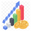 Financial Analytics Financial Analysis Data Analytics Icon