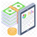 Financial Analytics  Icon