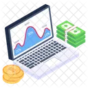 Cash Analytics Financial Analytics Business Analytics Icon