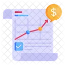 Financial Analytics  Icon