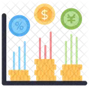 Financial Analytics  Icon