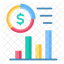 Financial Analytics Data Driven Insights 아이콘
