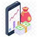 Business App Financial App Mobile Application Icon